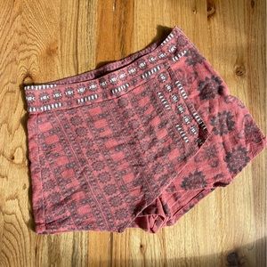 Free People Boho Mini Skort